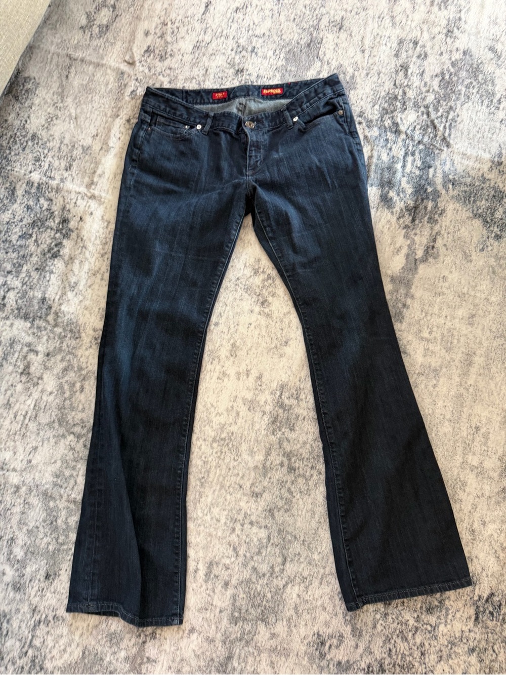 Express Women's Dark Blue Boot Cut Jeans